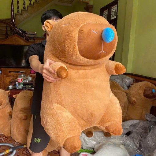 Gấu Bông Chuột Capybara Chảy Nước Mũi - Image 3