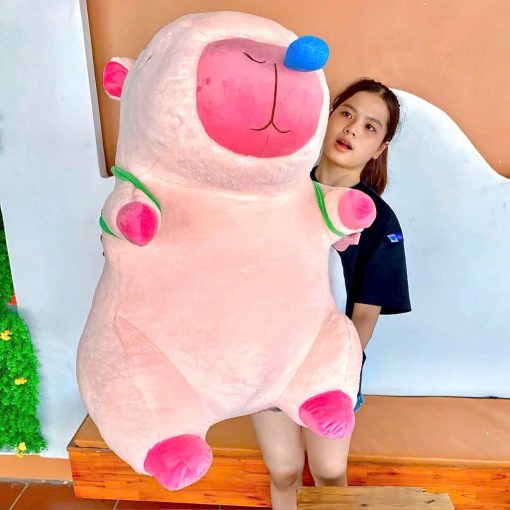 Gấu Bông Chuột Capybara Chảy Nước Mũi - Image 2